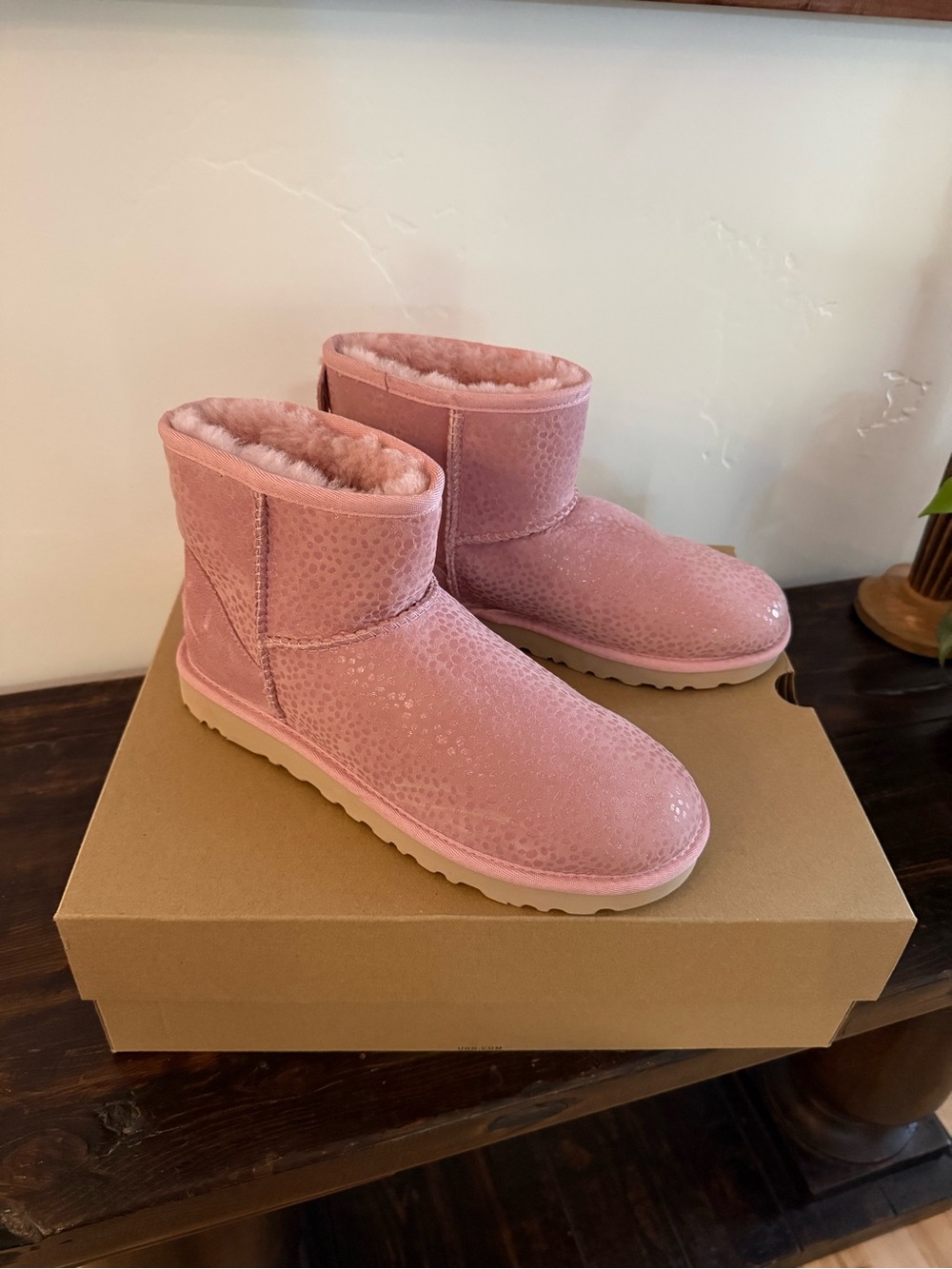 UGG Dusty Pink Classic Boots - NEW!